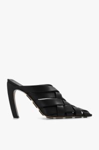 Bottega Veneta Muilezels met hakken Zwart Dames