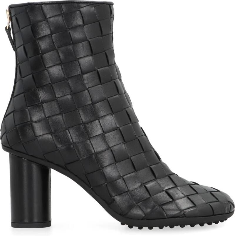Bottega Veneta Intrecciato Leren Enkellaarzen