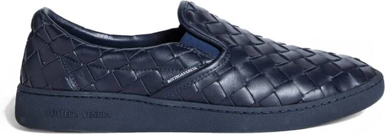 Bottega Veneta Intrecciato Leren Slip-On Sneakers