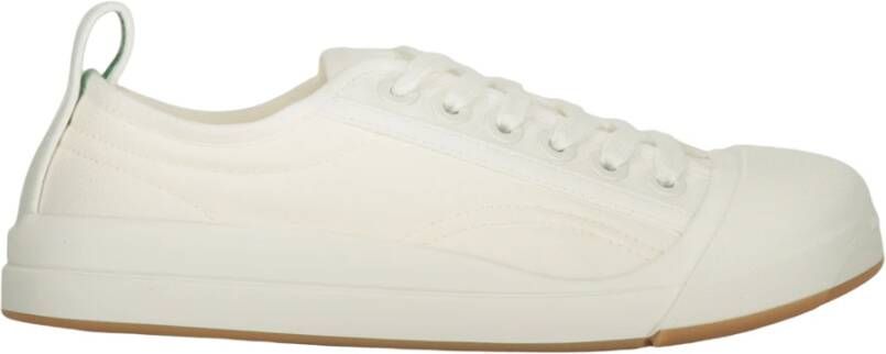 Bottega Veneta Katoen Rubber Low-Top Sneakers
