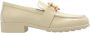 Bottega Veneta Leren Loafers met Goudkleurige Hardware White Dames - Thumbnail 9