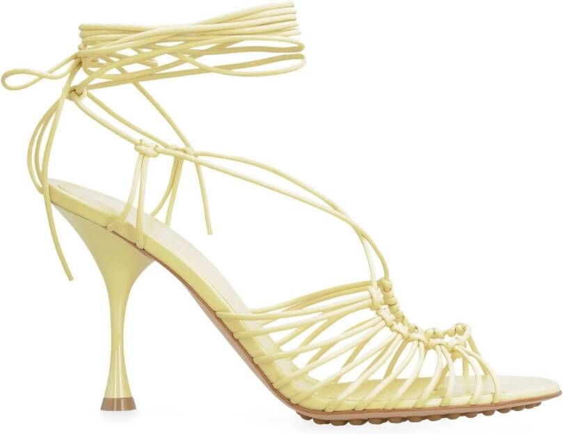 Bottega Veneta Lams Sandalen met Stippenhakken