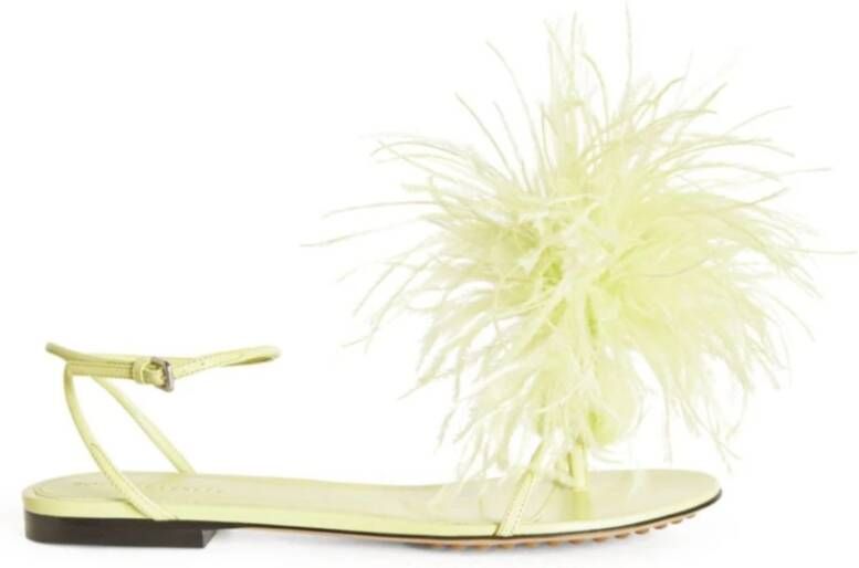 Bottega Veneta Leather Dot Sandal