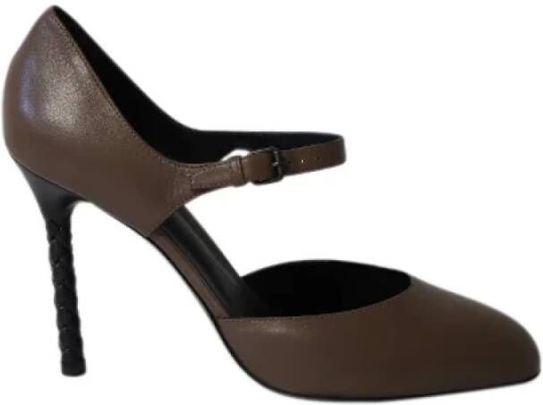 Bottega Veneta Leather heels Brown Dames