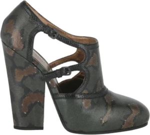 Bottega Veneta Leather heels Groen Dames