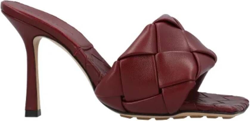 Bottega Veneta Leather heels Red Dames