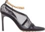 Bottega Veneta Leather sandals Black Dames - Thumbnail 1