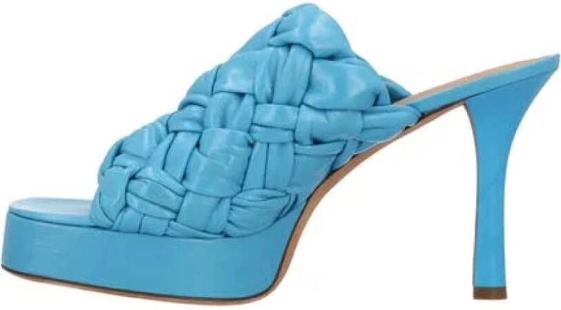 Bottega Veneta Leather sandals Blue Dames