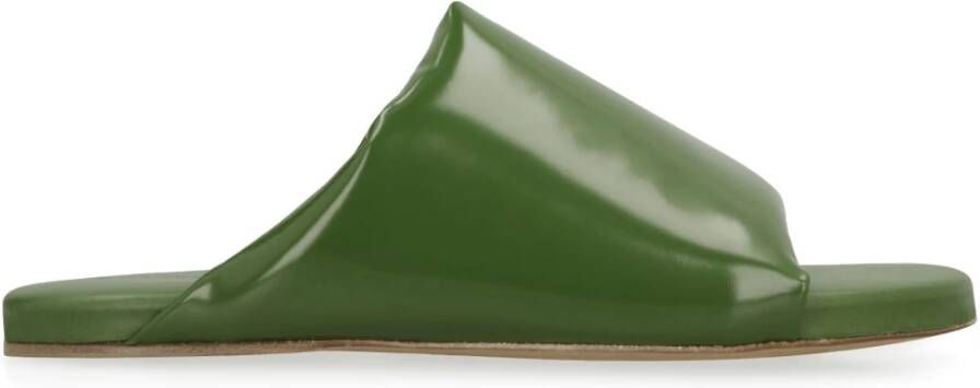 Bottega Veneta Leren Kussen Sandalen