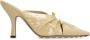 Bottega Veneta Leren Muiltjes met Metalen Detail - Thumbnail 1
