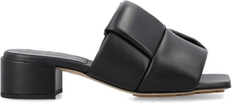 Bottega Veneta Leren Patch Muiltjes met reliëf detail