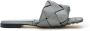 Bottega Veneta Lido holographical slides Grijs Dames - Thumbnail 1