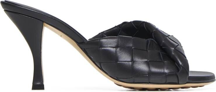 Bottega Veneta Luxe Leren Handtassen Collectie Black Dames