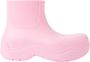 Bottega Veneta Korte regenlaarzen voor plassen Roze Dames - Thumbnail 1