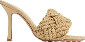 Bottega Veneta Muilezels met hakken Beige Dames