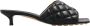 Bottega Veneta Gepolsterde hakken muiltjes Black Dames - Thumbnail 1