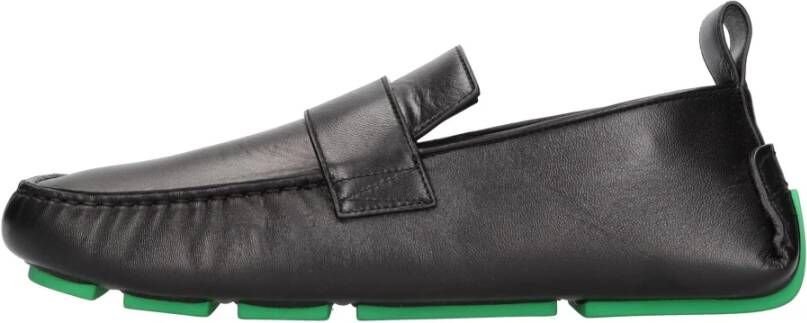 Bottega Veneta Platte schoenen Zwart