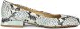 Bottega Veneta Python Effect Ballerina Flats - Thumbnail 1