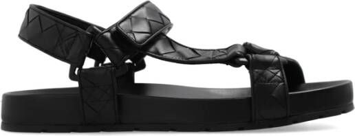 Bottega Veneta reis sandalen Black Heren