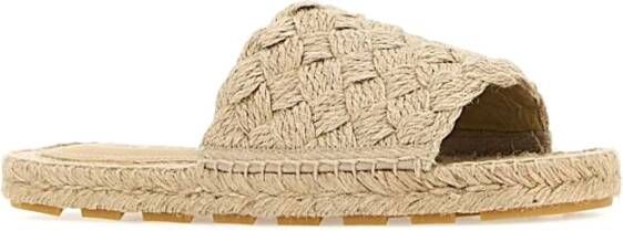 Bottega Veneta Rieten Espadrille Slippers
