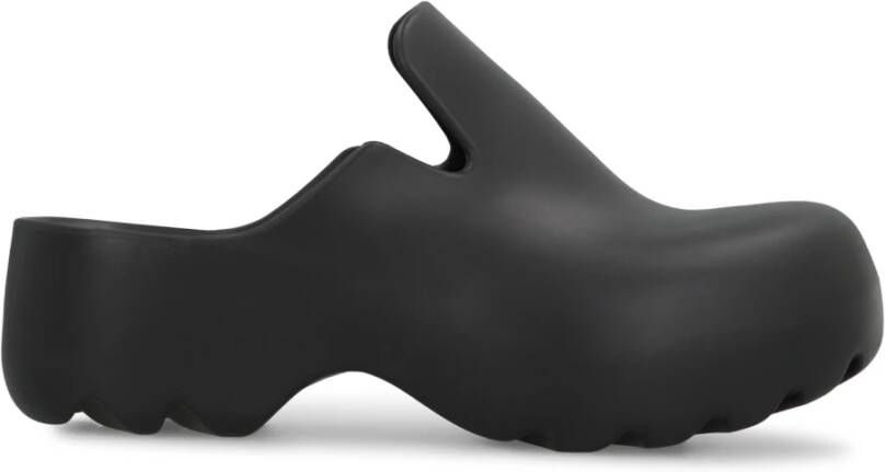 Bottega Veneta Rubber Slides Ronde Neus Schoenen