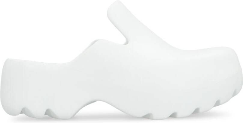 Bottega Veneta Rubber Slides Ronde Neus Schoenen