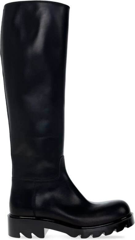 Bottega Veneta Strut Laarzen met Ronde Neus - Foto 2