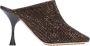 Bottega Veneta Sparkle Dot Sock mules Bruin Dames - Thumbnail 3