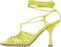 Bottega Veneta Hoge hak sandalen voor vrouwen Green Dames - Thumbnail 8