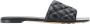 Bottega Veneta Zwarte Gewatteerde Leren Platte Sandalen Black Dames - Thumbnail 2