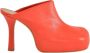 Bottega Veneta Leren Schoenen 100% Echt Blue Dames - Thumbnail 1