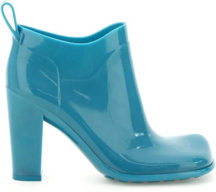 Bottega Veneta Shine heeled rubber boots Blauw Dames