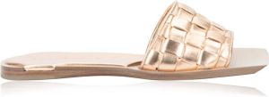Bottega Veneta Sliders Geel Dames
