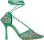 Bottega Veneta Sprankelende Veters Kristal Pumps - Thumbnail 1