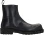 Bottega Veneta Stijlvolle leren enkellaarzen met rubberen zool - Thumbnail 1