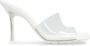 Bottega Veneta Stilettohak Rubberen Muiltjes met Logodetail - Thumbnail 1