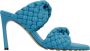 Bottega Veneta Stoere Leren Stiletto Muiltjes - Thumbnail 1