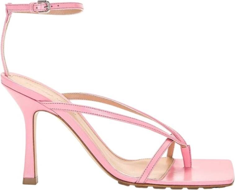 Bottega Veneta Stretch 90mm Leren Sandalen