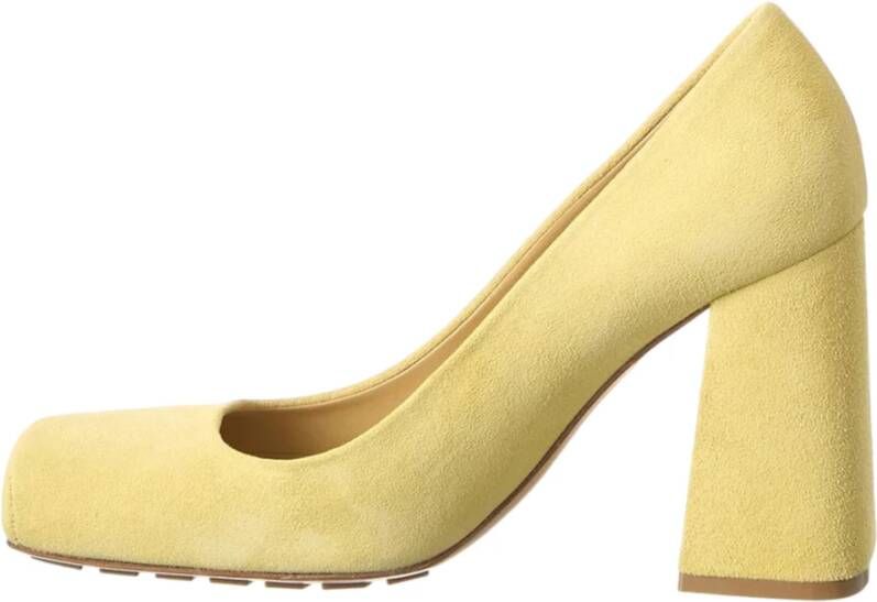 Bottega Veneta Suede Tower Pump