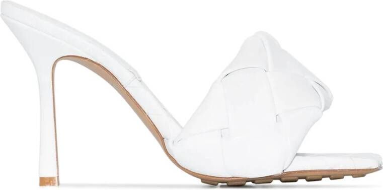 Bottega Veneta The Lido Sandals White Dames