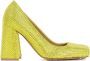 Bottega Veneta Tower Pumps in Kiwi Groen Yellow Dames - Thumbnail 1