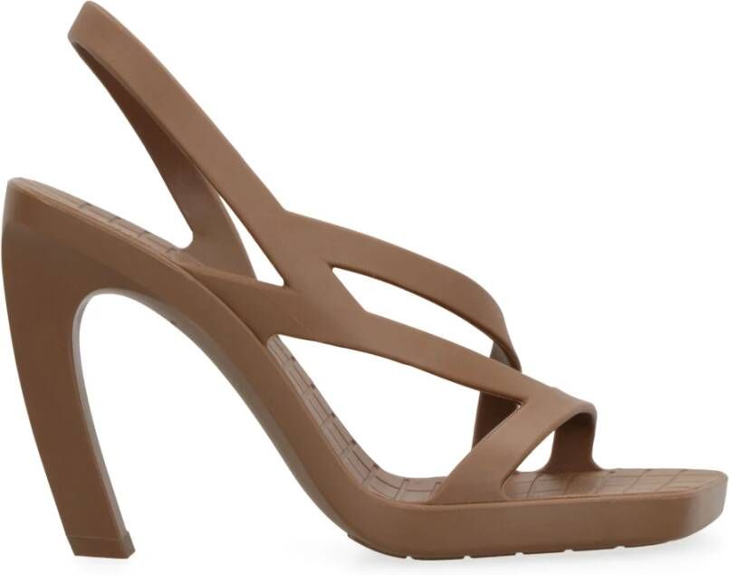 Bottega Veneta Uitgesneden rubberen sandalen