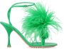 Bottega Veneta Veren leren sandalen met enkelband - Thumbnail 1