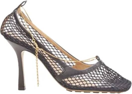 Bottega Veneta Vintage Pre-owned Fabric heels Black Dames