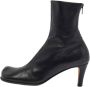 Bottega Veneta Vintage Pre-owned Leather boots Black Dames - Thumbnail 1