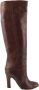 Bottega Veneta Vintage Pre-owned Leather boots Red Dames - Thumbnail 1
