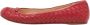 Bottega Veneta Vintage Pre-owned Leather flats Red Dames - Thumbnail 1
