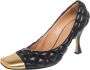 Bottega Veneta Vintage Pre-owned Leather heels Black Dames - Thumbnail 1