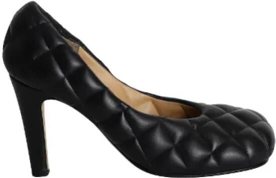 Bottega Veneta Vintage Pre-owned Leather heels Black Dames