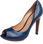 Bottega Veneta Vintage Pre-owned Leather heels Blue Dames - Thumbnail 1
